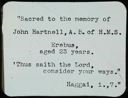 Image of Epitaph: John Hartnell